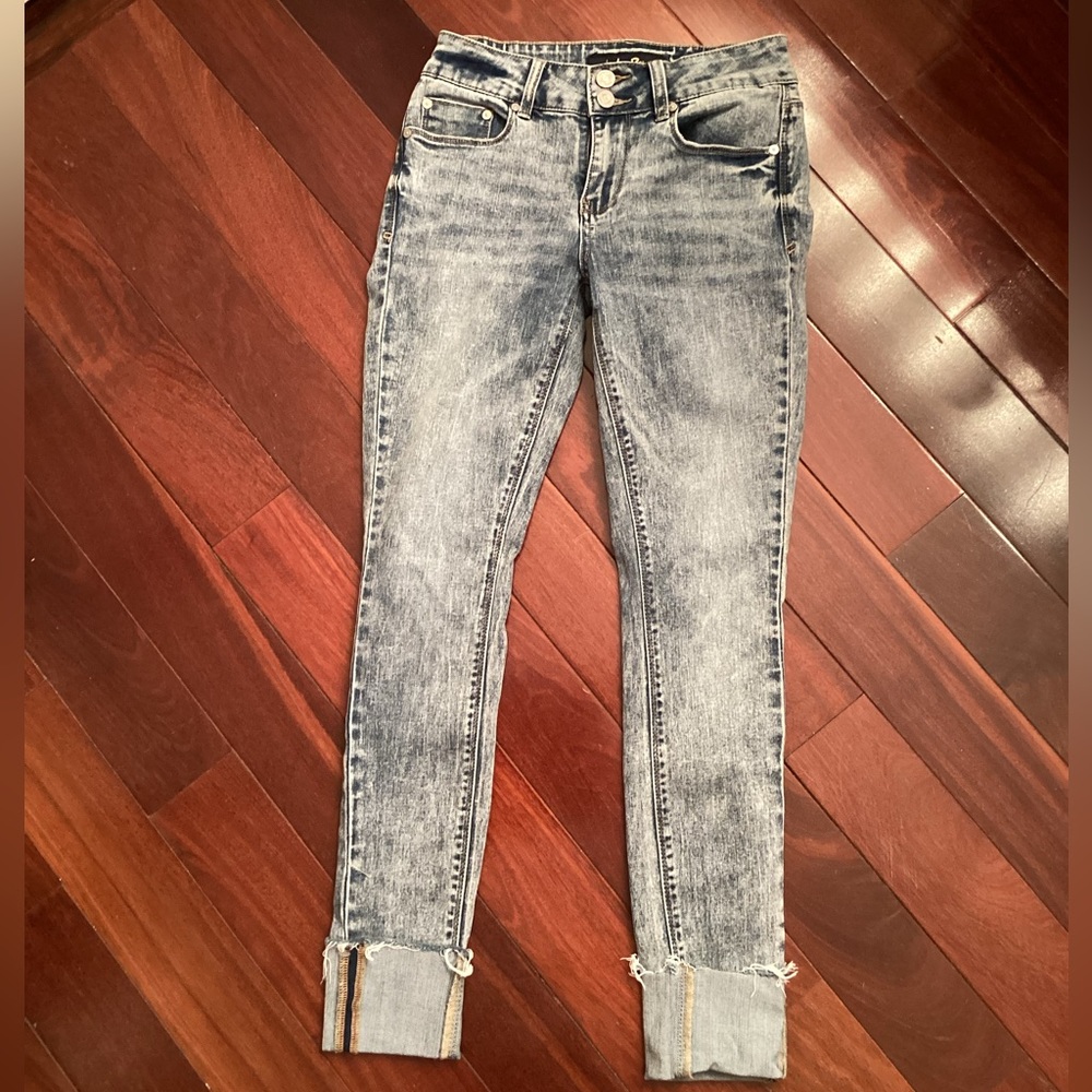 Indigo Rein cuffed jeans size 3/25